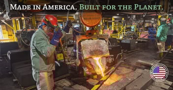 Made in America. Built for the Planet. Bingham & Taylor.